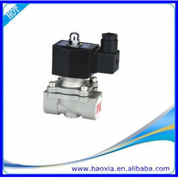 Válvula solenoide de la bobina cuadrada del acero inoxidable AC220V para IP65